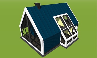 model 3d-project-plan-in-barnhouse-style