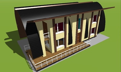 model beautiful-design-3d-house-plan