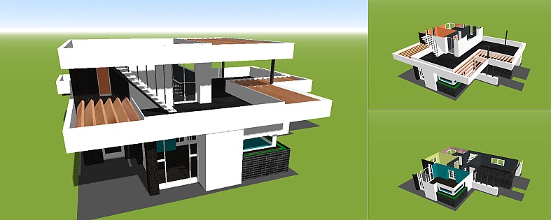 Model of house N35