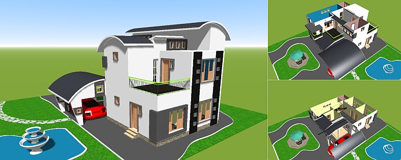 Model of house N36