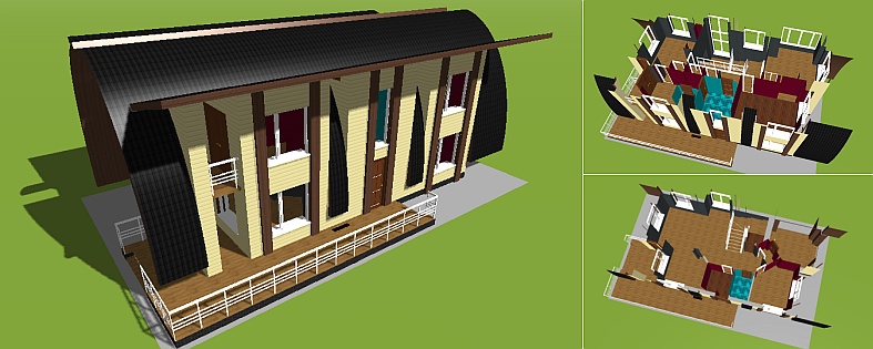 Model of house N8