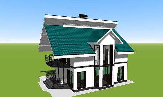 House plan19 brick