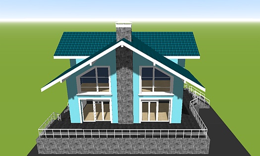 House plan21 ceramic brick