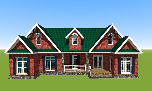 House plan48 brick