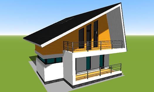 House plan5 foam block