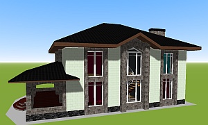3d-plan-gothic-style-house