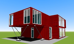 3d-layout-house-made-of-shipping-containers