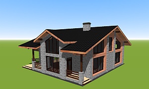 log-and-stone-chalet-style-house-3d-plan
