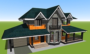 3d-house-plan-according-to-golden-section