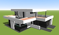 3d-house-plan-black-and-white-high-tech